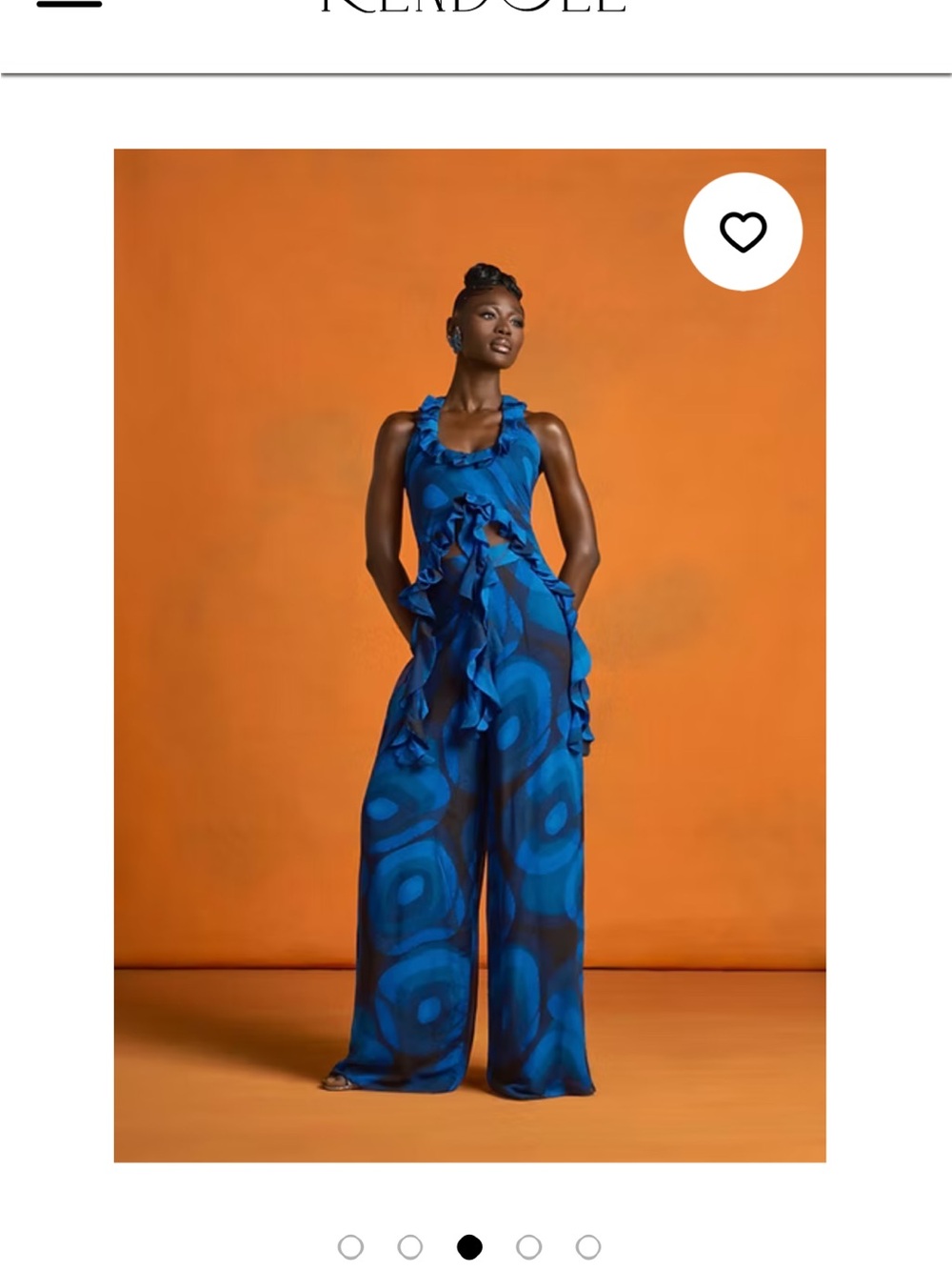 Nadine Blouse & Trousers
